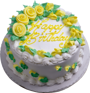 Cake birthday PNG-13082